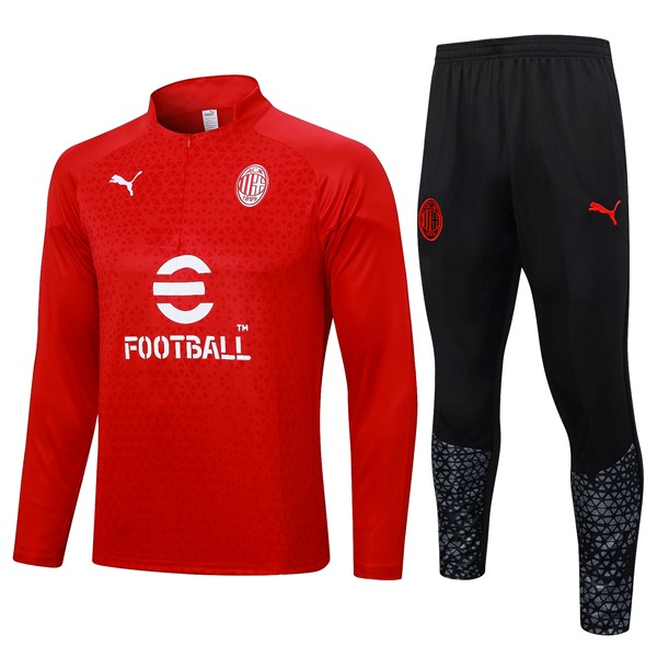 Sudadera De Training AC Milan 2024 Rojo 2